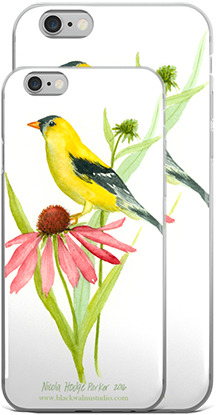 Goldfinch iPhone Cases - several sizes